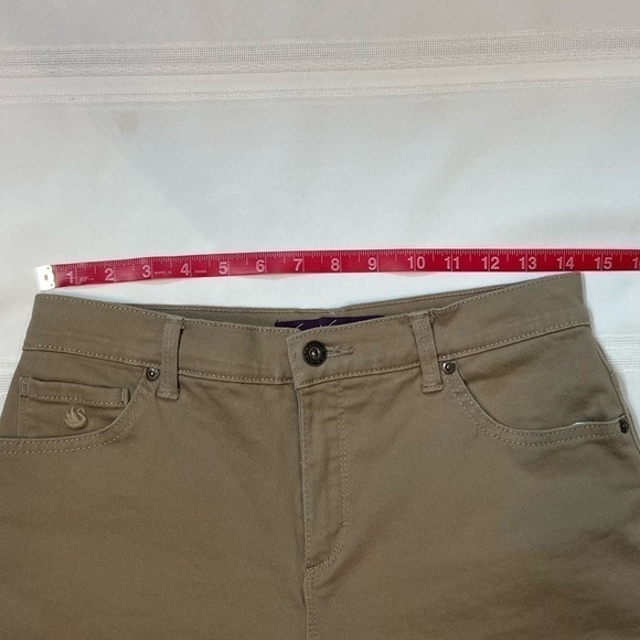 $5 ADD ON with $15+ Bundle Gloria Vanderbilt Amanda Classic Jeans Sz 6 SHORT EUC - Picture 4 of 6